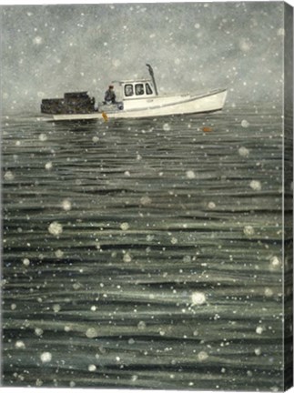 Framed Upon the Sea Print