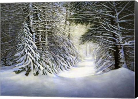 Framed Winter Song Print