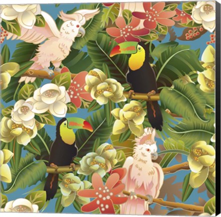 Framed Rainforest Life Print