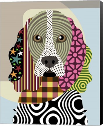 Framed Cocker Spaniel Dog Print