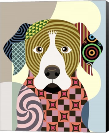 Framed Rottweiler Print