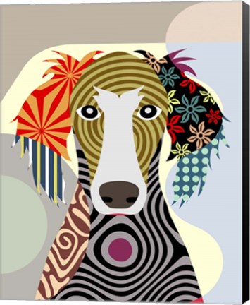 Framed Saluki Print