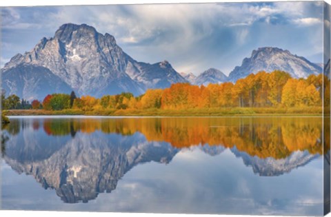 Framed Oxbows Autumn Print