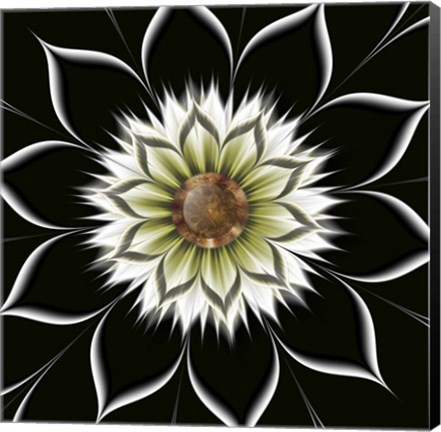 Framed He Loves Me Print