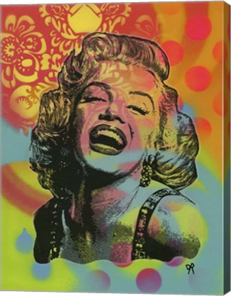 Framed Guffaw Marilyn Print