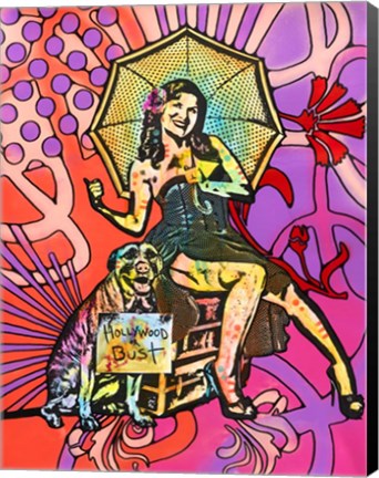 Framed Pinup for Pitbulls Print