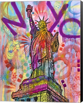 Framed Liberty Print