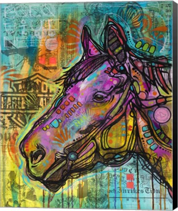 Framed Horsepower Print