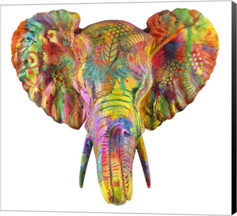 Framed Elephant Print