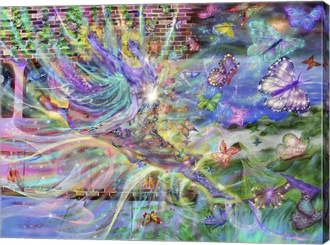 Framed Butterfly Ballet Print