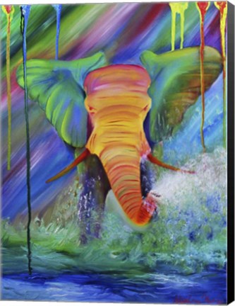 Framed Candy Circus Print