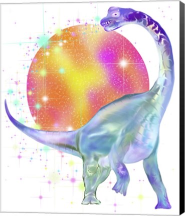 Framed Dinosaur Print