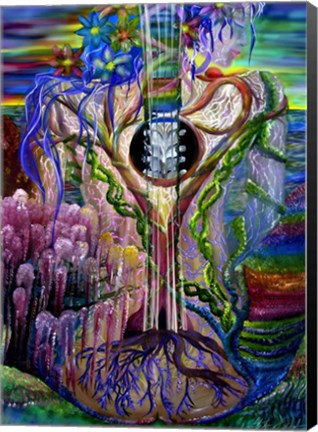 Framed Guitar Soul Print