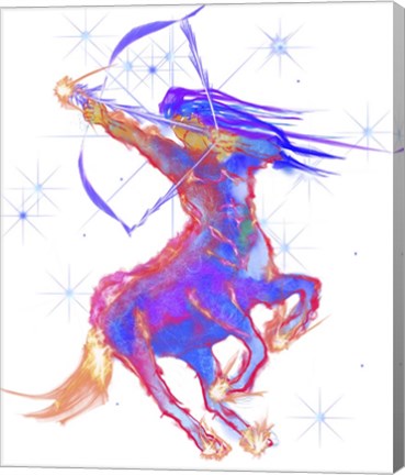 Framed Sagittarius Print