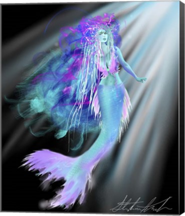 Framed Siren Print