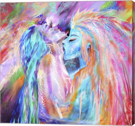 Framed Sirian Love Print