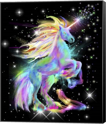 Framed Unicorn Print