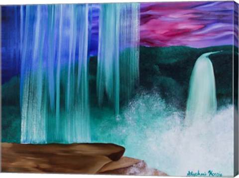 Framed Waterfall Print