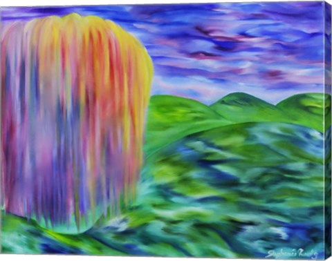 Framed Willow Tree Print