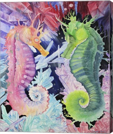 Framed Crystal Caves Print