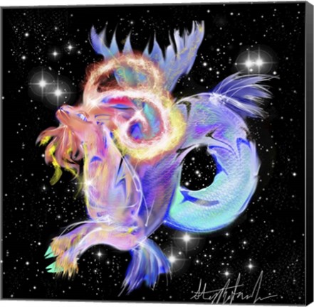 Framed Capricorn Print