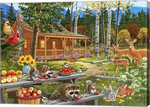 Framed Leftovers for Supper Print