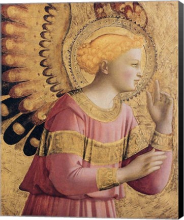 Framed Archangel Gabriel Print