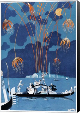 Framed Barbier 4 Print