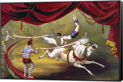 Framed Circus 13 Print