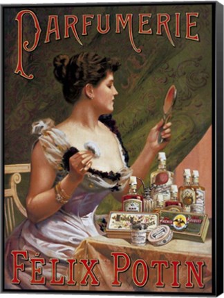 Framed Parfumerie Felix Potin Print