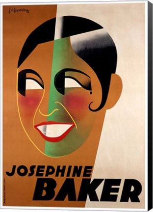 Framed Josephine Baker Print