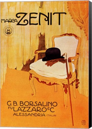 Framed Marca Zenit 1910 Print