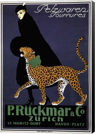 Framed P. Ruckmar &amp; Co. Print