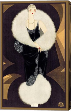 Framed Fashion Women 35 Print