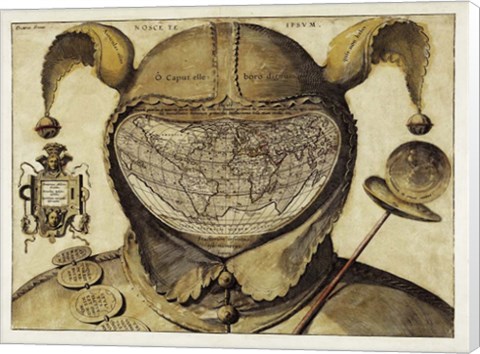 Framed Fou Monde Print