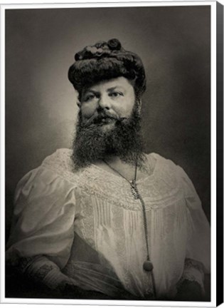 Framed Mme Delait 1905 Print