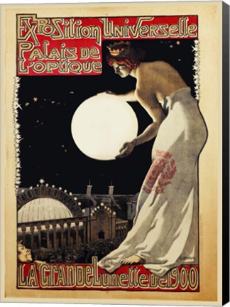 Framed Paris Expo L&#39;Optique 19 Print