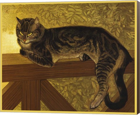 Framed Steinlen Print