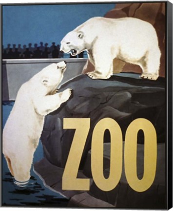 Framed Zoo Print
