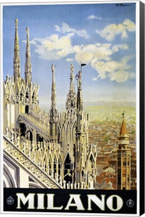 Framed Milano Print