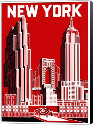 Framed New York Print