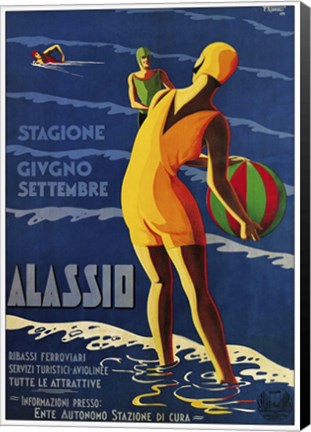 Framed Alassio Print