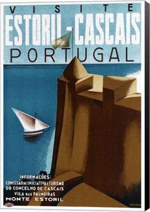 Framed Visite Portugal Print