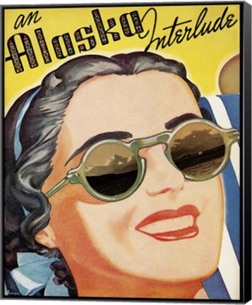 Framed Alaska Interlude Print