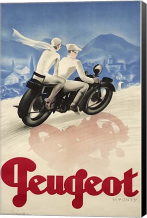 Framed Geugeot Print