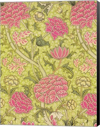 Framed Vintage Floral 8 Print