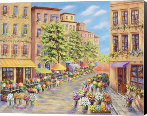 Framed Flower Street Print