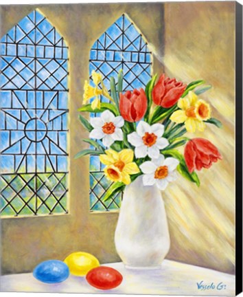 Framed Easter Light Print