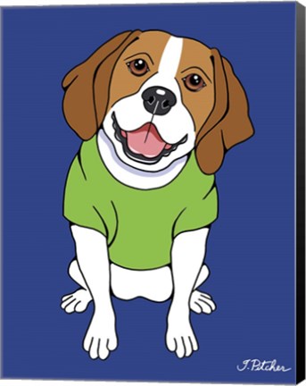 Framed Beagle Print
