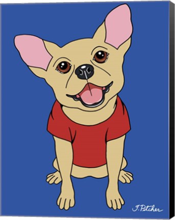 Framed Chihuahua Print